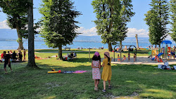 Fotografie cu Plage de Tougues - locul popular printre cunoscătorii de relaxare