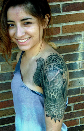 Explore greek tattoos ideas, creative tattoo ideas in Charlotte, available at Crown Custom Tattoo Studios