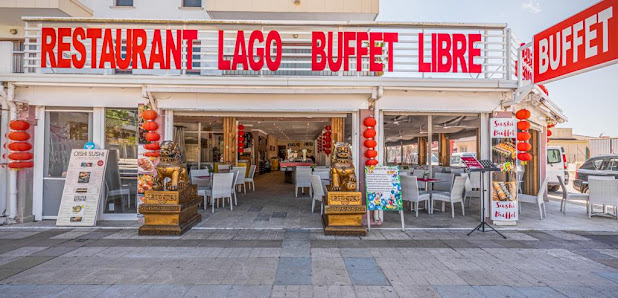 Resturante lago buffet libre Esquina calle murta, Av. Pere Mas i Reus, 5, 07400 Playa de ALCUDIA, Illes Balears, España