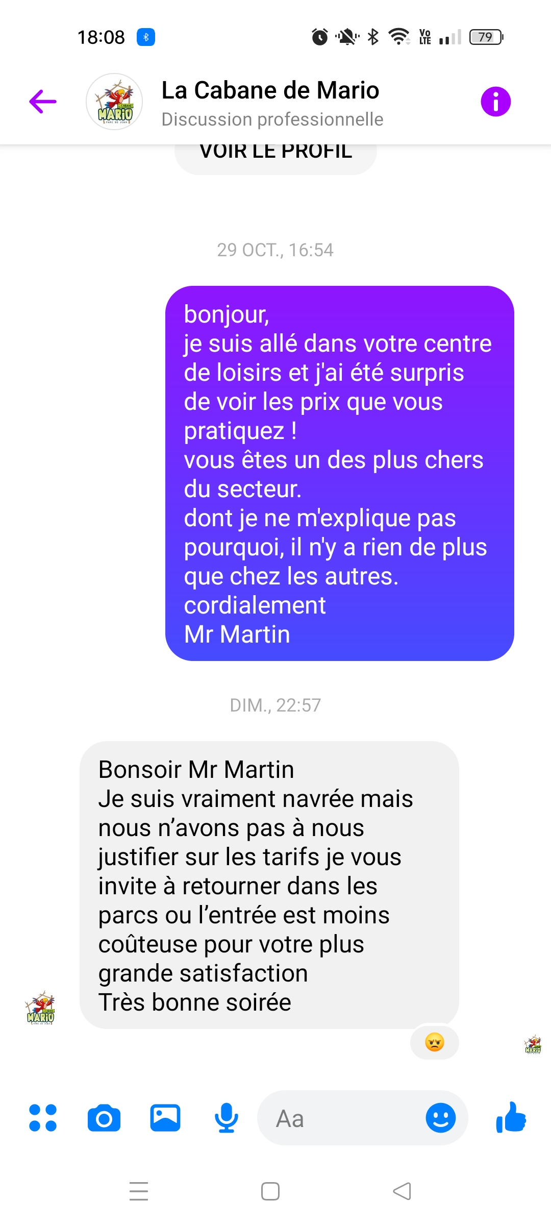 Photo n° 1 de l'avis de Frederic.a fait le 09/11/2023 à 16:03