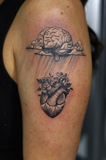 Explore evangelion tattoo ideas, creative tattoo ideas in Southfield, available at Enki Tattoo
