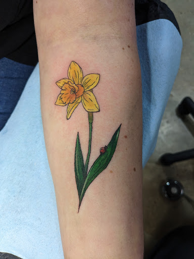 Explore saved by grace tattoo ideas, creative tattoo ideas in Arlington, available at Lady Octopus Tattoos