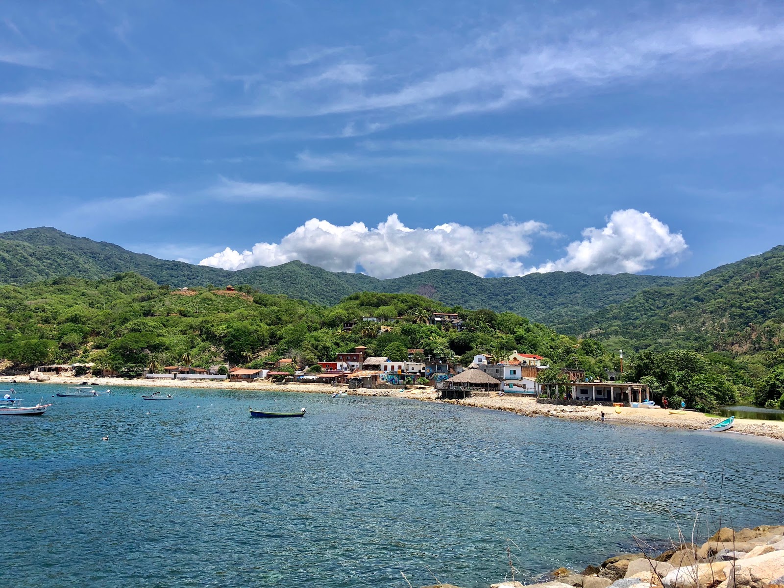 Chimo beach 🏖️ Jalisco, Mexico detailed features, map, photos