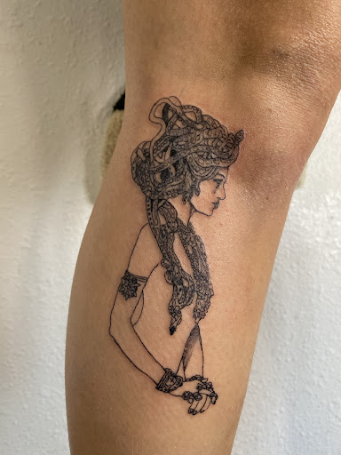 Explore wrestling tattoo ideas, creative tattoo ideas in Kaneohe, available at the green house collective, tattoo studio
