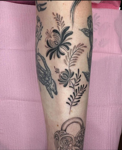 Explore marvel black panther tattoo ideas, creative tattoo ideas in Asheville, available at Drawing Board Tattoo