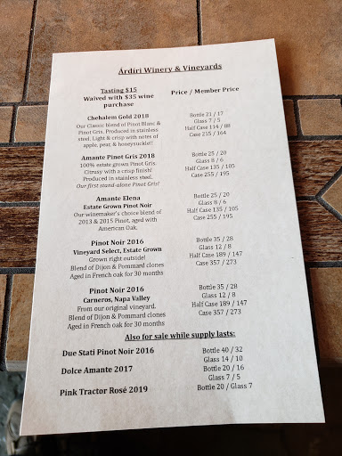 Winery «Ardiri Winery & Vineyards», reviews and photos, 35040 Southwest Unger Road, Cornelius, OR 97113, USA