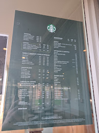 Carte du Starbucks à Versailles