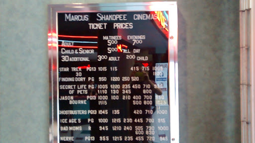 Movie Theater «Marcus Shakopee Cinema», reviews and photos, 1116 Shakopee Town Square, Shakopee, MN 55379, USA