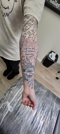 Explore philosophy tattoo ideas, creative tattoo ideas in Conway, available at Primal Urge Tattoos