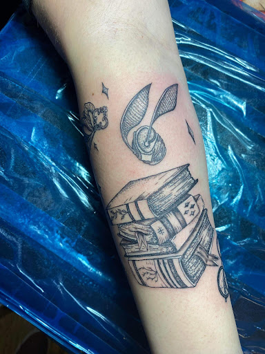 Explore fullback tattoo ideas, creative tattoo ideas in Kokomo, available at Happys Tattoo Studio