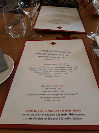 Un jour à Peyrassol - Restaurant de truffes à Paris menu