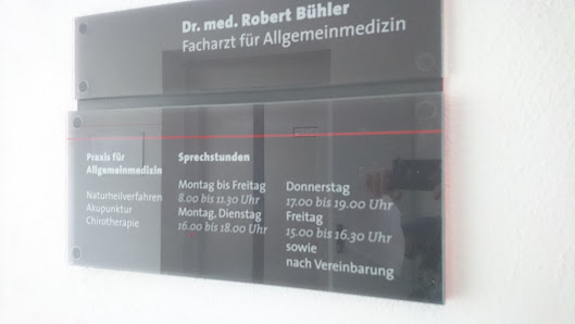 Dr. med. Robert Bühler Dreimühlengasse 1, 74523 Schwäbisch Hall, Deutschland