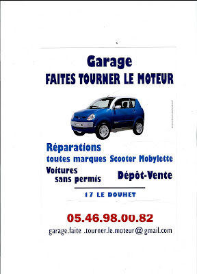 Garage Faites Tourner Le Moteur à Le Douhet