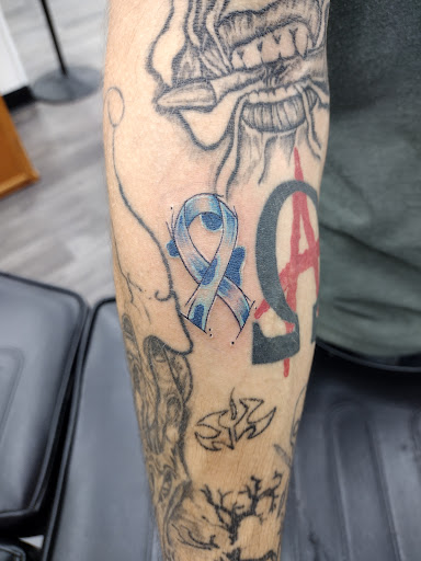 Explore small compass tattoo ideas, creative tattoo ideas in Royston, available at Mad Tatter Tattoos