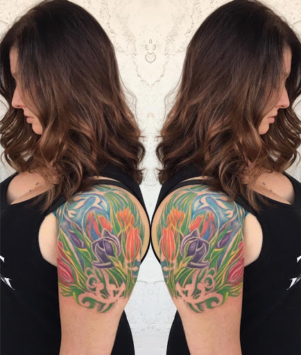 Explore tramp stamp tattoo ideas, creative tattoo ideas in Anderson, available at FearlessTattoos and Piercing