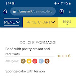 Photo n°1 de l'avis de Ashley. fait le 11/10/2021 à 13:32 sur le  La Cucina del Tramonto d'Oro à Praiano