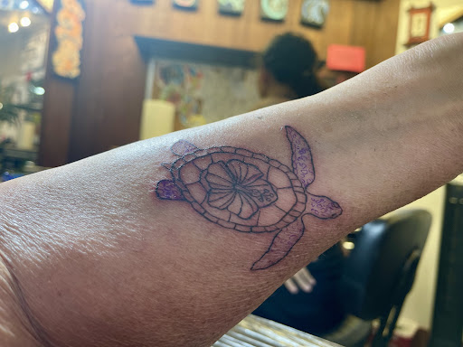 Explore arm tattoo sleeve ideas, creative tattoo ideas in Kailua Kona, available at Lady Luck Tattoo & Body Piercing