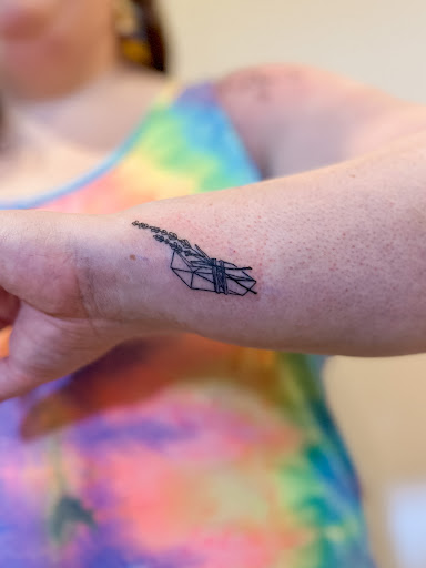 Explore side of wrist tattoo ideas, creative tattoo ideas in North Bend, available at Moonfall Tattoo Boutique