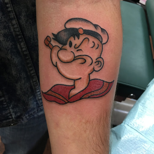 Explore llama tattoo ideas, creative tattoo ideas in Glendale, available at Old West Tattoo