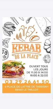 Aliment-réconfort du Restauration rapide Kebab de la place, Le Thillot - n°11