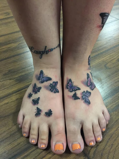 Explore hairline tattoo ideas male, creative tattoo ideas in Linden, available at Fredricks Tattoo Gallery