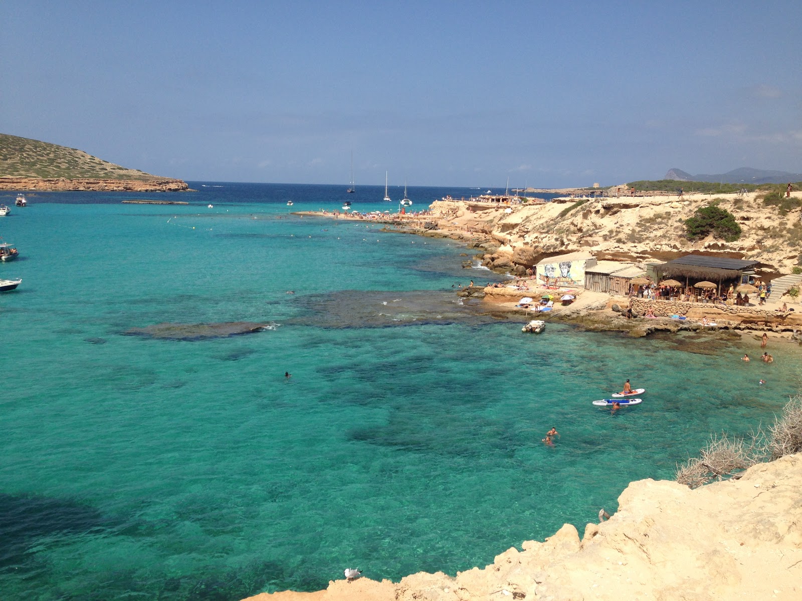 Zdjęcie Cala Escondida z tiny bay