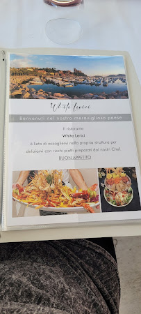 Restaurant White Lerici restaurant & wine bar & rooms à Lerici - menu / carte