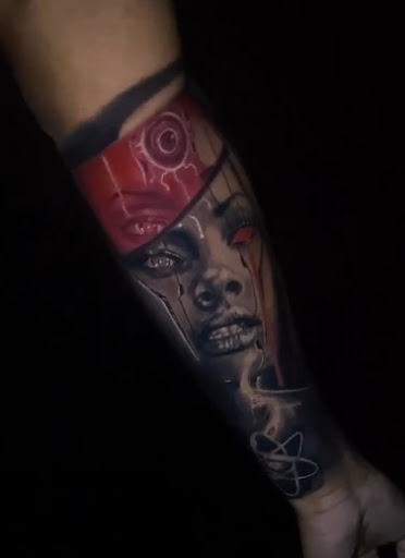 Explore women's tattoo ideas design, creative tattoo ideas in Columbia, available at Black Widow Tattoo