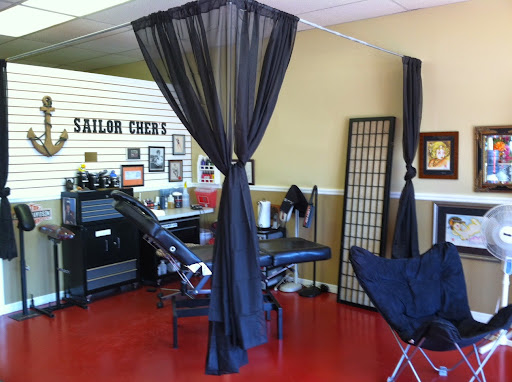 Explore lat long tattoo ideas, creative tattoo ideas in Saint Augustine, available at Sailor Chers Tattoo & Body Piercing