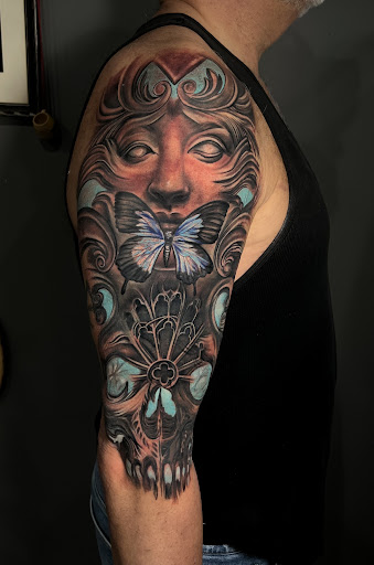 Explore cover up tattoo ideas female, creative tattoo ideas in Bergenfield, available at Under Skin Art