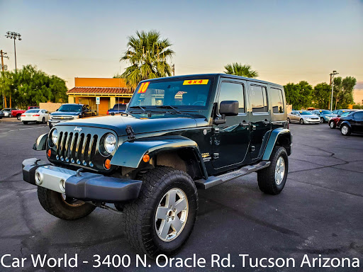 Used Car Dealer «Car World», reviews and photos, 3400 N Oracle Rd, Tucson, AZ 85705, USA