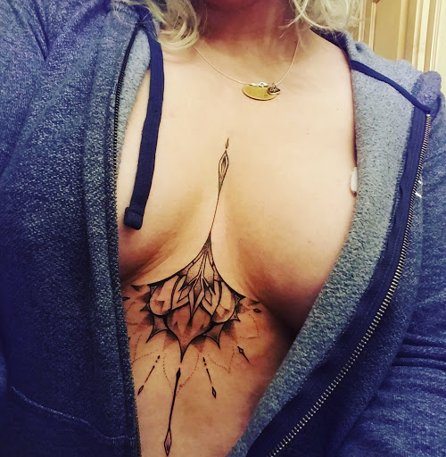 Explore cosmic tattoo ideas, creative tattoo ideas in Denver, available at Fallen Owl Tattoo Studio