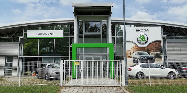 Porsche Győr, Škoda szalon