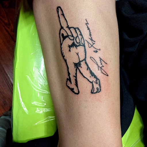 Explore quad tattoo ideas, creative tattoo ideas in Pittsburg, available at NeonMoon Tattoo