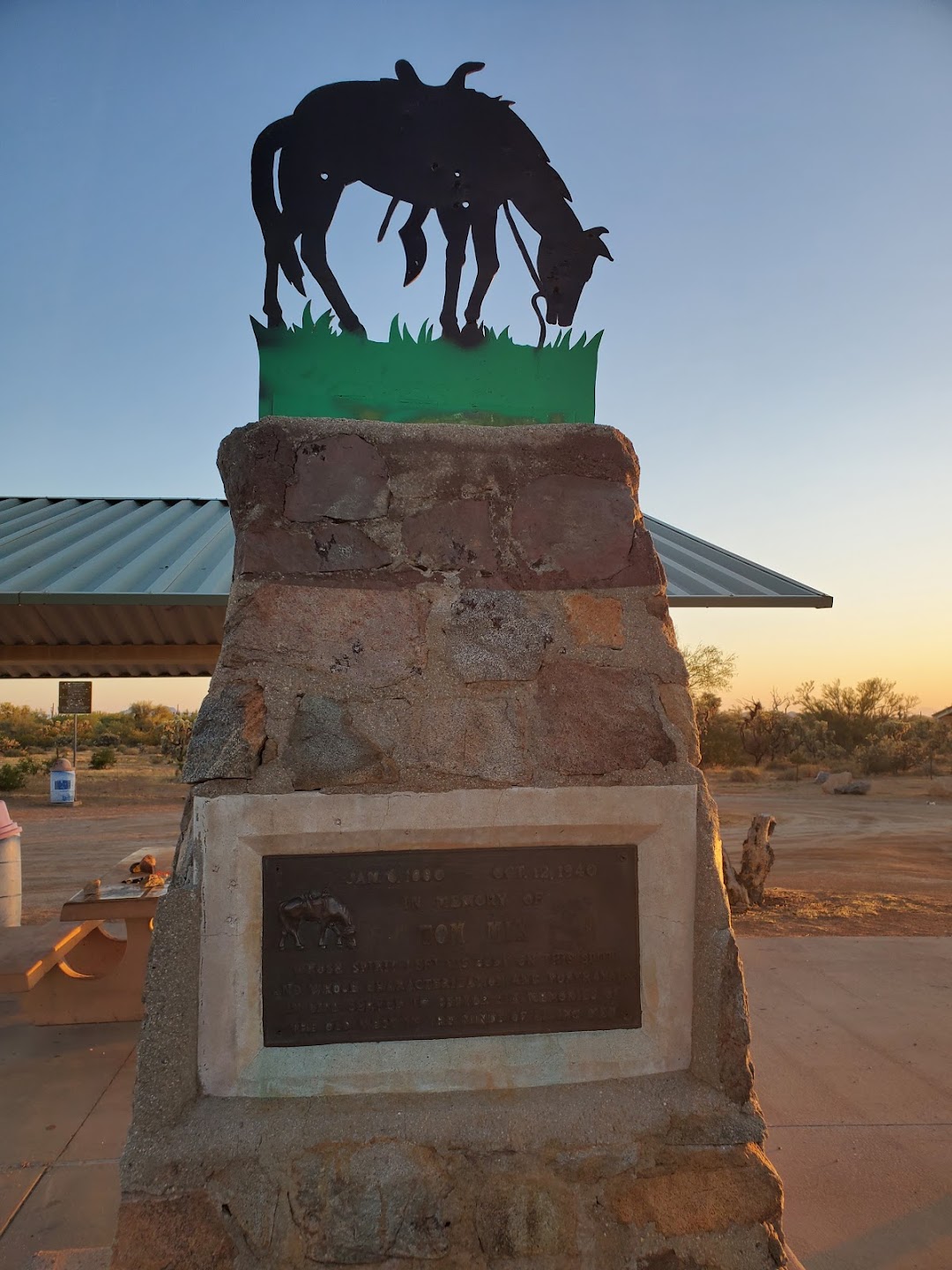 Tom Mix Memorial