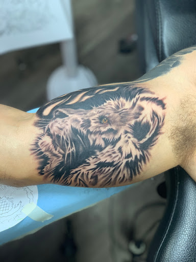 Explore feminine cover up tattoo ideas, creative tattoo ideas in Gadsden, available at Old School Ink Electric Tattooing