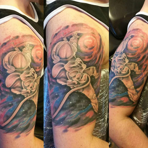 Explore cancer zodiac tattoo ideas, creative tattoo ideas in Noblesville, available at Mystic Images Tattoo Co.