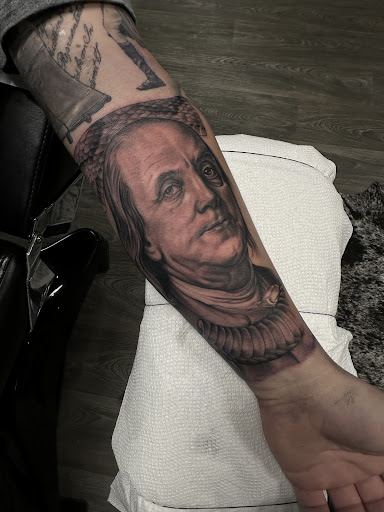 Explore umbreon tattoo ideas, creative tattoo ideas in Downingtown, available at Iconic Tattoo Co