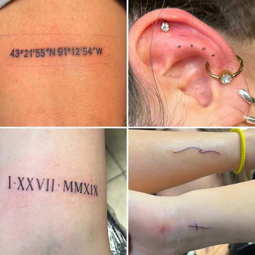 Explore cute female tattoos ideas, creative tattoo ideas in Houston, available at 333 Tattoo Studio HTX
