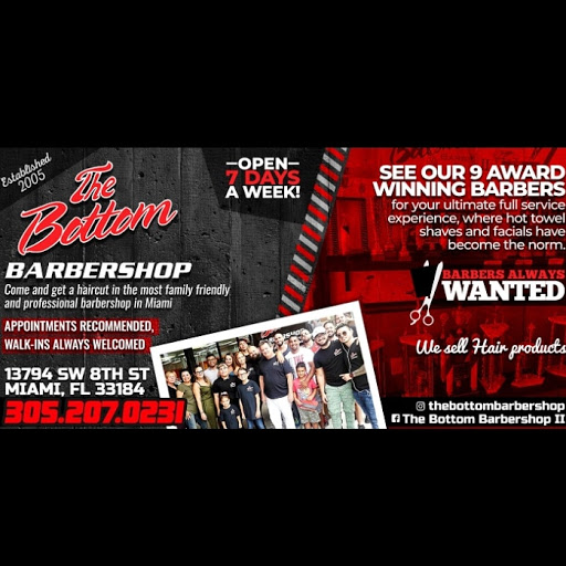 Barber Shop «Bottom Barbershop», reviews and photos, 13794 SW 8th St, Miami, FL 33184, USA