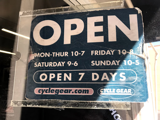 Motorcycle Parts Store «Cycle Gear», reviews and photos, 22249 Mission Blvd, Hayward, CA 94541, USA