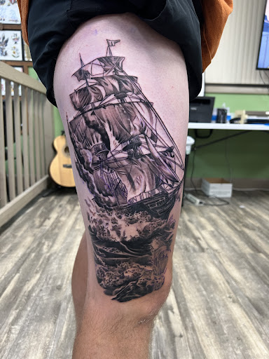 Explore outlaw tattoo ideas, creative tattoo ideas in Campbellsville, available at Green River Tattoo Company