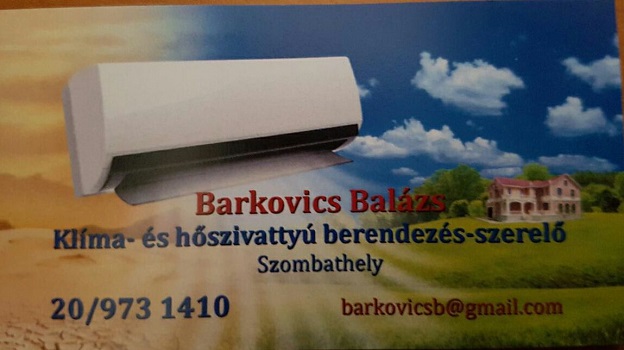 Klíma Barkovics - Klímaszerelés és Hőszivattyú, GREE Klíma, Klíma Beszerelés , Szombathely - Klíma- és fűtésszerelő
