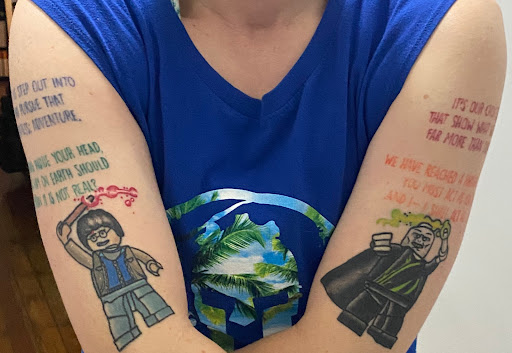 Explore father son tattoos ideas, creative tattoo ideas in Savannah, available at Riverside Tattoo Parlor