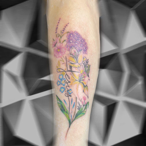 Explore brother memorial tattoo ideas, creative tattoo ideas in Salisbury, available at Touch of Grey Tattoo & Piercing Studio