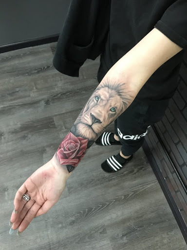 Explore white tattoo ideas, creative tattoo ideas in San Bruno, available at Emperial Ink Tattoo