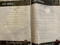 Carte du Restaurant et Caviste 