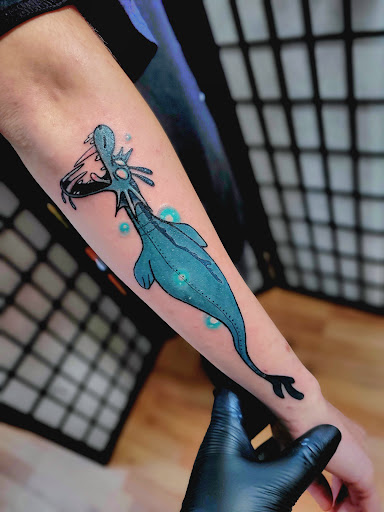 Explore finding nemo tattoo ideas, creative tattoo ideas in Benton, available at Spectrum Tattoo