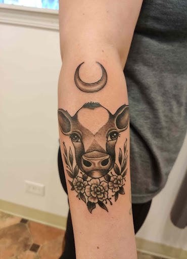 Explore kid name tattoo ideas, creative tattoo ideas in Hebron, available at Explosive Ink Tattoo