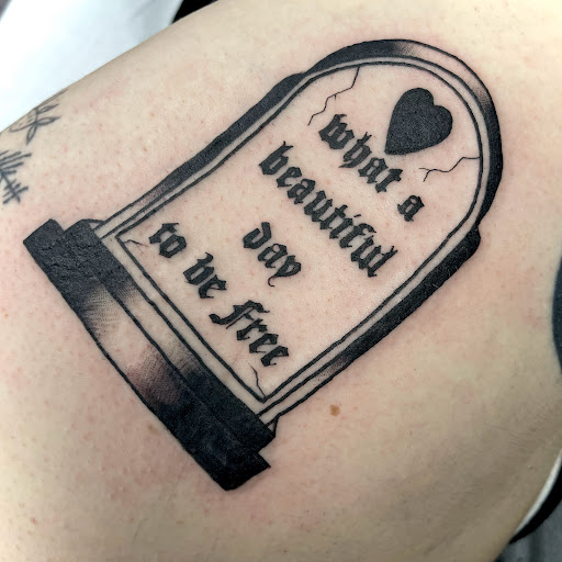 Explore stomach tattoo ideas for men, creative tattoo ideas in Buffalo, available at True Gloom Tattoo Studio